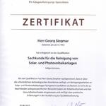 Zertifikat Georg